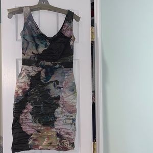 Nicole Miller Flowered Dress